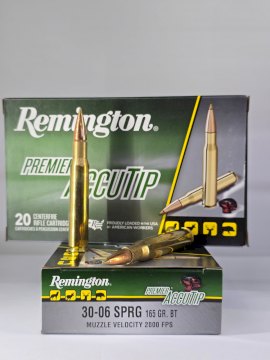 MUNICION REMINGTON CAL .30-06 165 Gr ACCUTIP MUNICION REMINGTON CAL .30-06 165 Gr ACCUTIP