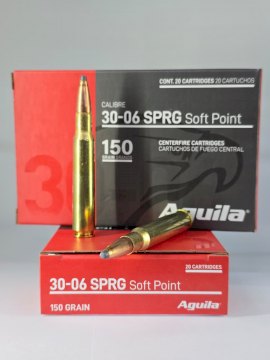 MUNICION AGUILA CAL .30-06 150 Gr SP INTERLOCK MUNICION AGUILA CAL .30-06 150 Gr SP INTERLOCK