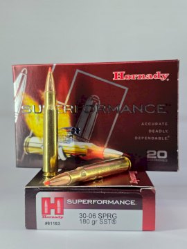 MUNICION HORNADY  SUPERFORMANCE CAL .30-06 180GR 180GR SST