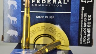 MUNICION FEDERAL CAL .30-06 POWER SHOK 150GR