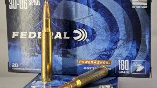 MUNICION FEDERAL CAL .30-06 POWER SHOK 180GR