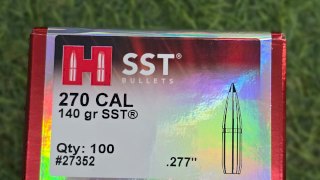 PUNTAS HORNADY CAL .270 - 140 Gr SST