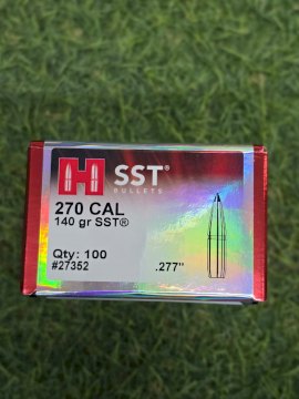 PUNTAS HORNADY CAL .270 - 140 Gr SST