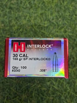 PUNTAS HORNADY CAL 30/308  - 165 Gr SP INTERLOCK