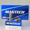 MUNICION MAGTECH CAL .38 SPL + P 125 Gr SJHP