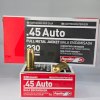 MUNICION AGUILA .45 ACP FMJ 230 GRS