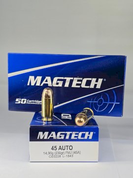 MUNICION MAGTECH CAL .45 ACP  230 Gr FMC MUNICION MAGTECH CAL .45 ACP  230 Gr FMC