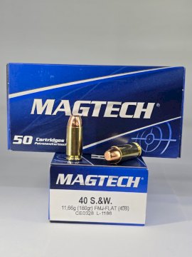 MUNICION MAGTECH CAL .40  180 Gr FMC-FLAT