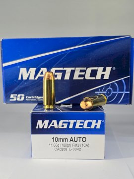 MUNICION MAGTECH CAL .10MM 180 Gr FMJ MUNICION MAGTECH CAL .10MM 180 Gr FMJ