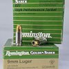 MUNICION REMINGTON CAL 9MM GOLDEN SABER
