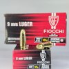 MUNICION FIOCCHI CAL 9MM 124 Gr FMJ