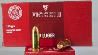 MUNICION FIOCCHI CAL. 9MM 123 GR (MADE IN USA)