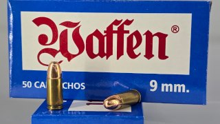 MUNICION WAFFEN CAL.9MM 124 GRS FMJ MUNICION WAFFEN CAL.9MM 124 GRS FMJ