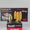MUNICION STERLING CAL .9MM 115 Gr FMJ