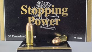 MUNICION STOPPING CAL .9MM 124 Gr FMJ MUNICION STOPPING CAL .9MM 124 Gr FMJ