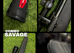 CARABINA SAVAGE AXIS CAL. 308 COMBO C/ MIRA VECTOR MATIZ 3-9X40