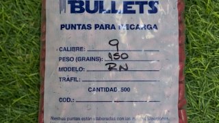 PUNTAS MATCH Q. 9MM - 150GR - TEFLON  