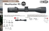 MIRA MEOPTA MEOHUNTER R5 3-15X50 RD SFP BDC3 SPF - 30MM