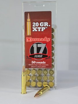 MUNICION HORNADY CAL .17 HMR XTP 20GR MUNICION HORNADY CAL .17 HMR XTP 20GR