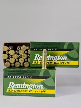 MUNICION REMINGTON CAL .22 LR GOLDEN BULLET 36GR MUNICION REMINGTON CAL .22 LR GOLDEN BULLET 36GR