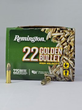 MUNICION CAL CAL .22LR REMINGTON HUECA/COBRE 36 Gr - ALTA VELOCIDAD