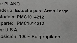 ESTUCHE PLANO SE SERIES 1062 X 303 X 90 MM - 1 ARMA LARGA ESTUCHE PLANO SE SERIES 1062 X 303 X 90 MM - 1 ARMA LARGA
