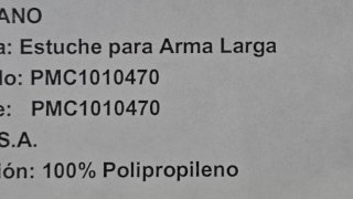 ESTUCHE PLANO SE SERIES 1230 X 280 X 85 MM - 1 ARMA LARGA CON MIRA ESTUCHE PLANO SE SERIES 1230 X 280 X 85 MM - 1 ARMA LARGA CON MIRA