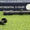 MIRA VECTOR CONTINENTAL X6 2-12X50 G4 30MM RETICULO 4 ILUMINADO - C/ANILLAS - SPF