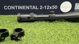 MIRA VECTOR CONTINENTAL X6 2-12X50 G4 30MM RETICULO 4 ILUMINADO - C/ANILLAS - SPF
