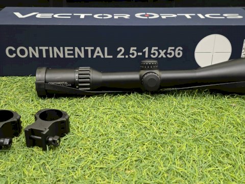 MIRA VECTOR CONTINENTAL X6 2,5-15X56 G4 30MM RETICULO 4 ILUMINADO - C/ANILLAS - SPF MIRA VECTOR CONTINENTAL X6 2,5-15X56 G4 30MM RETICULO 4 ILUMINADO - C/ANILLAS - SPF