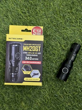 LINTERNA NITECORE MH20GT - 1000 LUM - 33.000 cd - 362 MTS