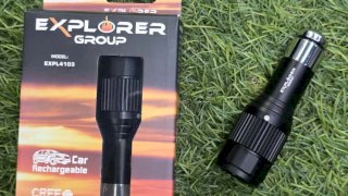 LINTERNA EXPLORER RECARGABLE VEHICULO 130 LUM LINTERNA EXPLORER RECARGABLE VEHICULO 130 LUM