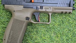 PISTOLA CANIK METE SFT FDE .9 MM SEMI