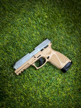 PISTOLA SEMI TAURUS G3 CAL .9 MM INOX ARENA