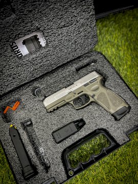 PISTOLA SEMI TAURUS G3 CAL .9 MM INOX OLIVA