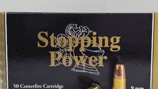 MUNICION STOPPING POWER 9mm 147 Gr FMJ