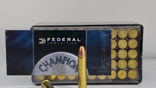 MUNICION FEDERAL CAL .22 WMR 737 CHAMPION  40 Gr FMJ