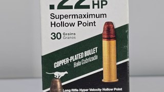 MUNICION AGUILA CAL .22 LR SUPER MAXI 30 GR HUECA/COBRE HP