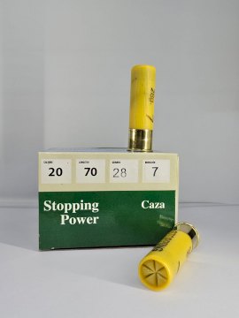 CARTUCHO STOPPING POWER CAL 20 28GR CAZA MUN 7