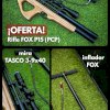 COMBO FOX P15 + INFLADOR + MIRA TASCO