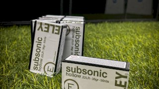 MUNICION ELEY .22 LR HUECA/PLOMO 38 Gr - SUBSONICA MUNICION ELEY .22 LR HUECA/PLOMO 38 Gr - SUBSONICA