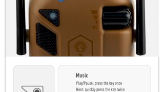 PROTECTOR AUDITIVO EARMOR M300-T ELECTRONICO C/BLUETOOTH