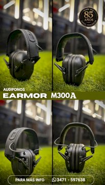 PROTECTOR AUDITIVO EARMOR M300-A ELECTRONICO