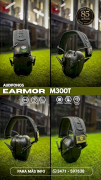 PROTECTOR AUDITIVO EARMOR M300-T ELECTRONICO C/BLUETOOTH