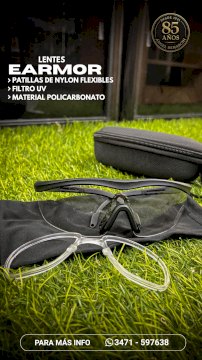 PROTECTOR VISUAL EARMOR SG01 - TRANSPARENTE