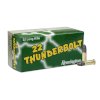 MUNICION REMINGTON .22LR THUNDERBOLT AV SOLIDA/PLOMO X 50