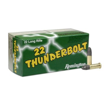 MUNICION REMINGTON .22LR THUNDERBOLT AV SOLIDA/PLOMO X 50