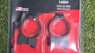 MONTAJE WARNE 30MM MEDIO P/CZ 550 - #11563 - MAXIMA/VERTICAL