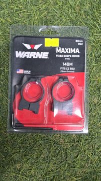 MONTAJE WARNE 30MM MEDIO P/CZ 550 - #11563 - MAXIMA/VERTICAL