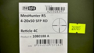 MIRA MEOPTA MEOHUNTER R5 4-20x50 RD SFP 4C - SPF